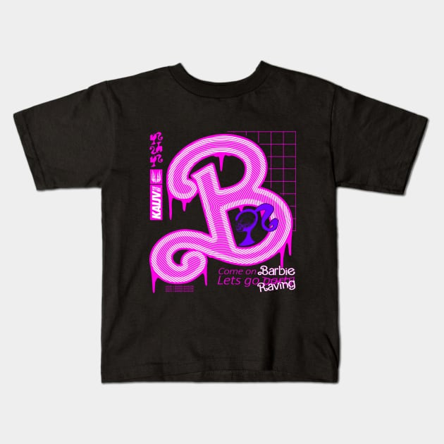 come on barbie Kids T-Shirt by NxMercy